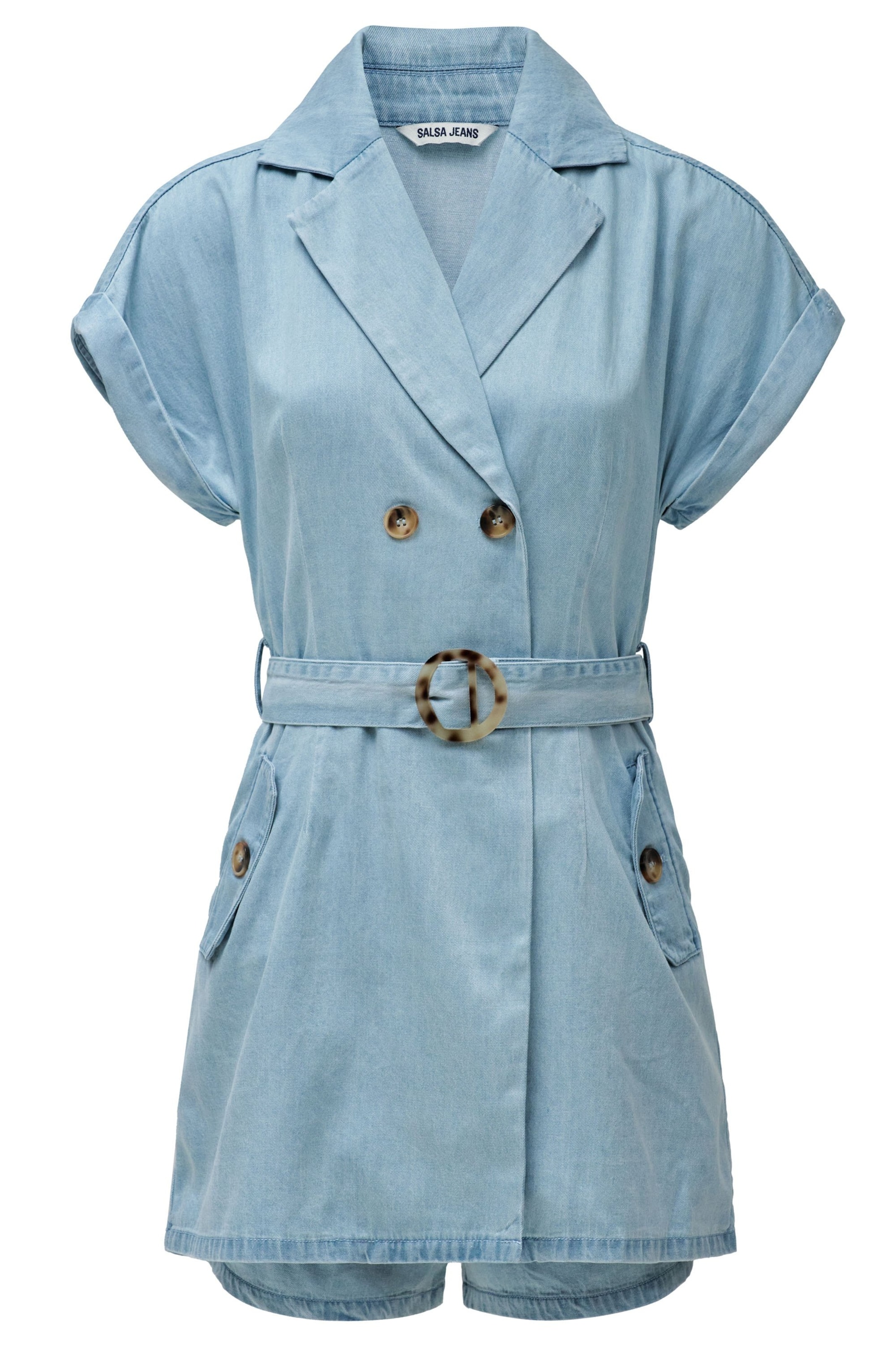 Salsa Jeans Jumpsuits in Blau: Vorderseite