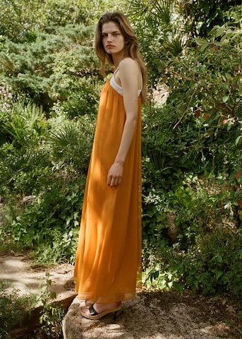 MANGO Kleid 'Greta' in Orange