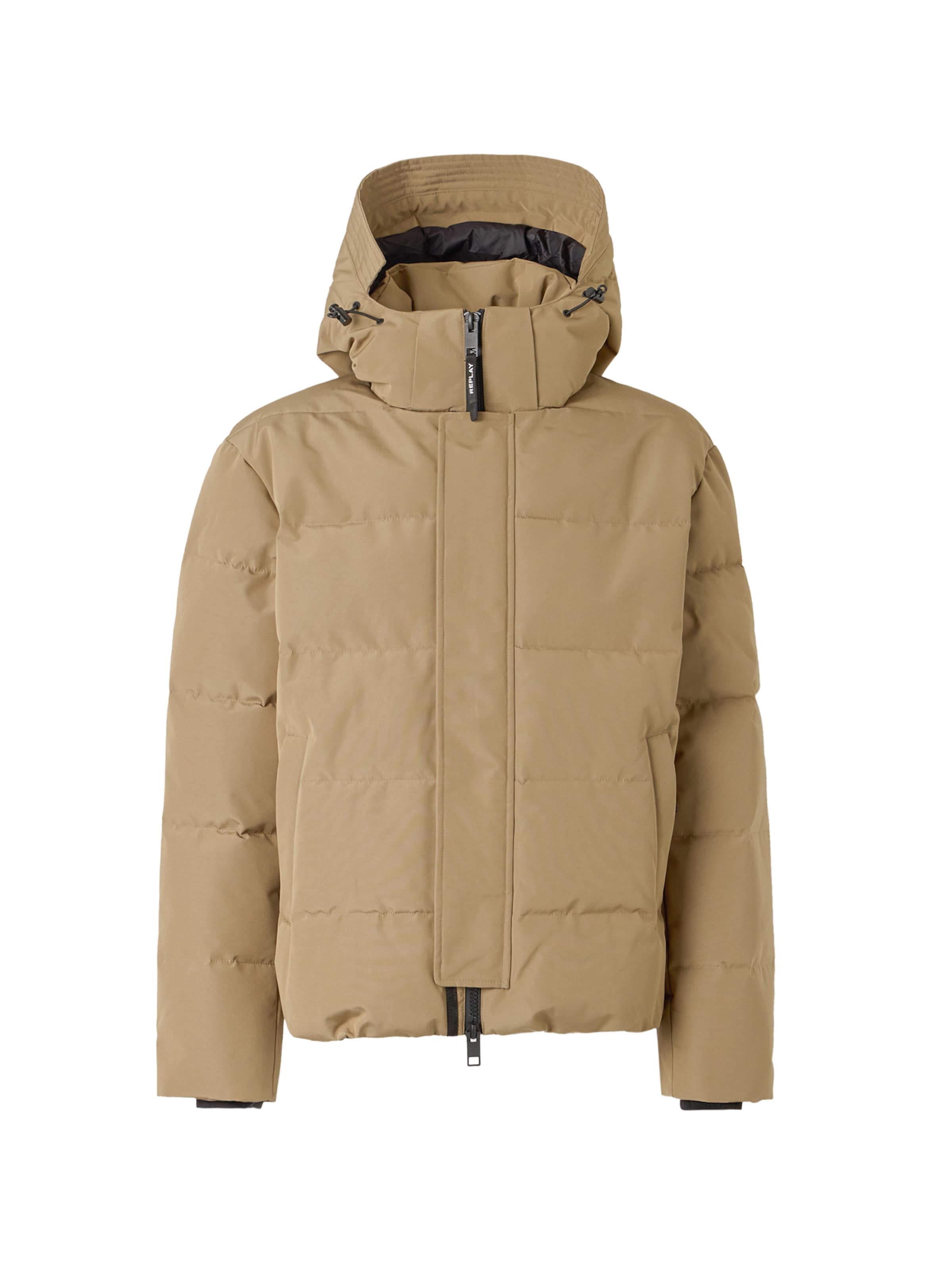 REPLAYZimska jakna - smeđa boja: prednji dio