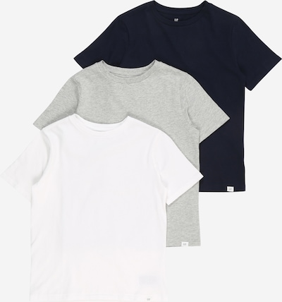 GAP Shirt in de kleur Blauw / Grijs / Wit, Productweergave