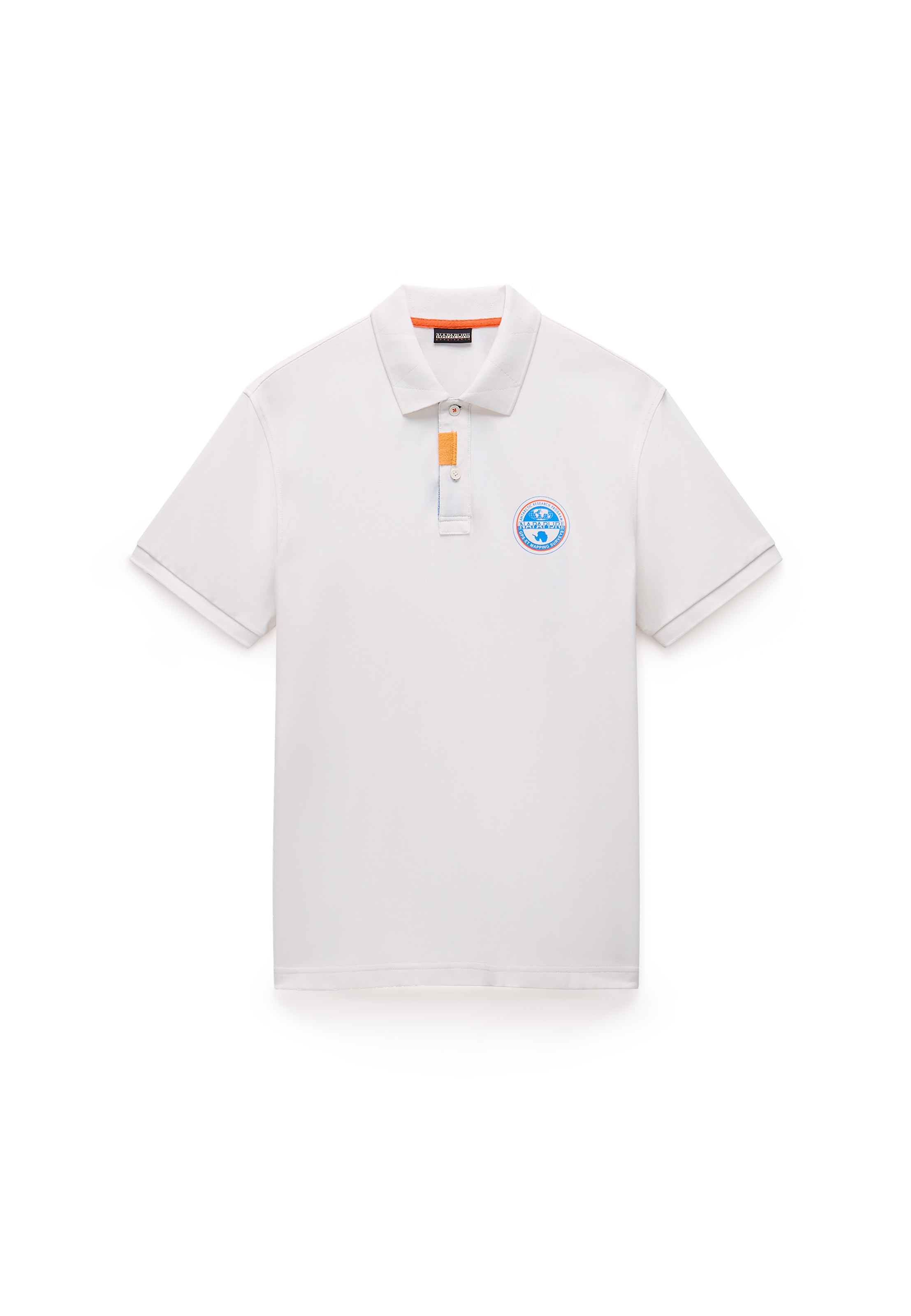 NAPAPIJRI Tričko 'E-Clanis' - Biela: predná strana