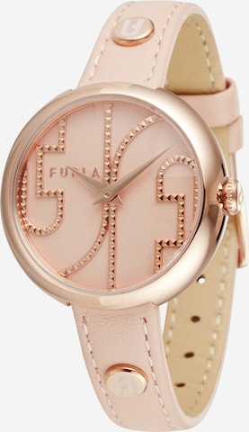 Montre à affichage analogique 'COSY' FURLA en rose : devant