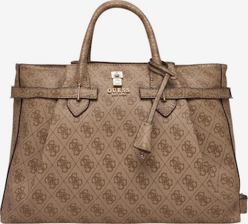 GUESS - Bolso de hombro 'YESBA GIRLFRIEND SATCHEL HWSG78 33070' en beige: frente