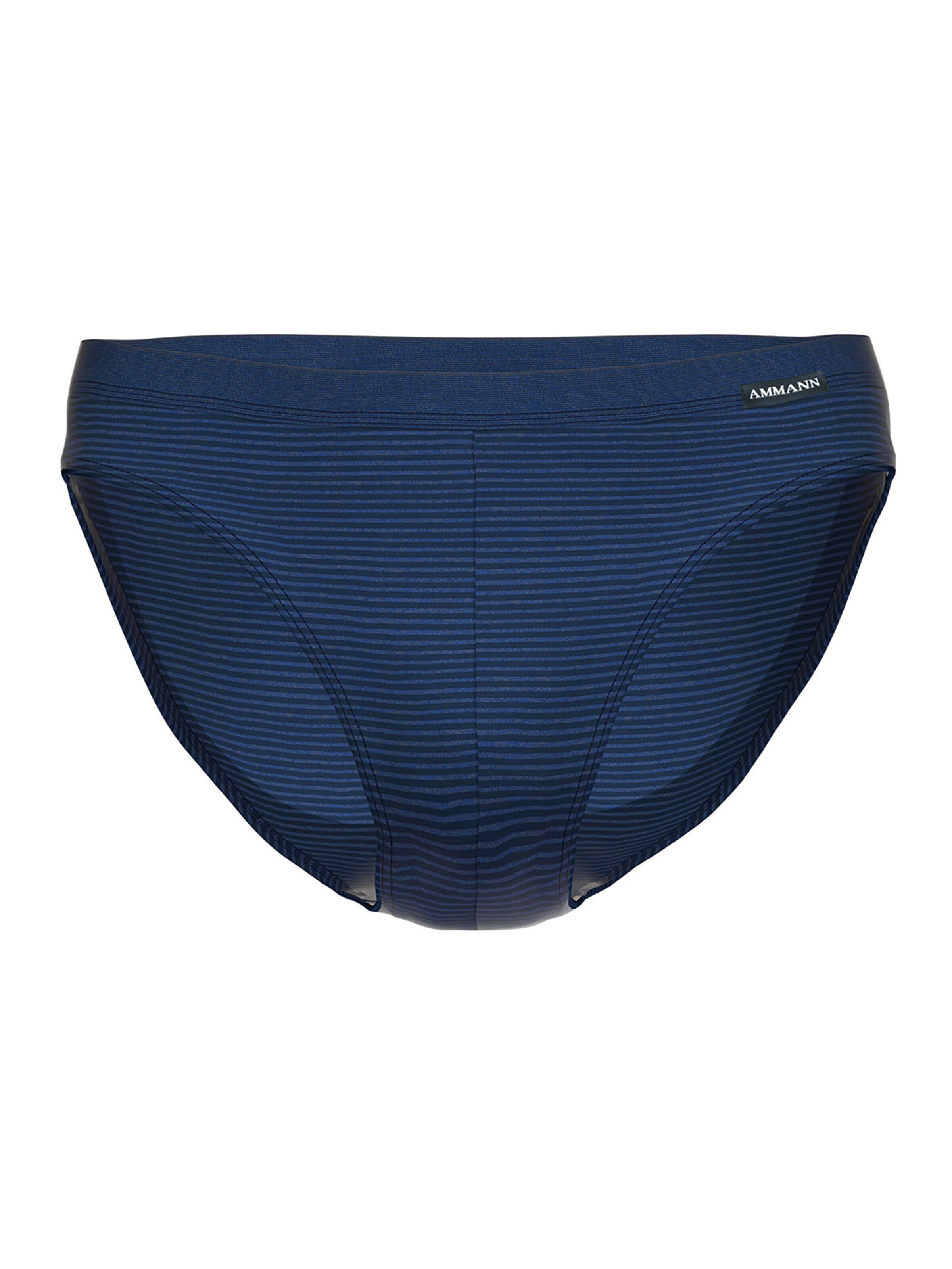 Ammann Panty 'Jeans Feinripp' in Blue