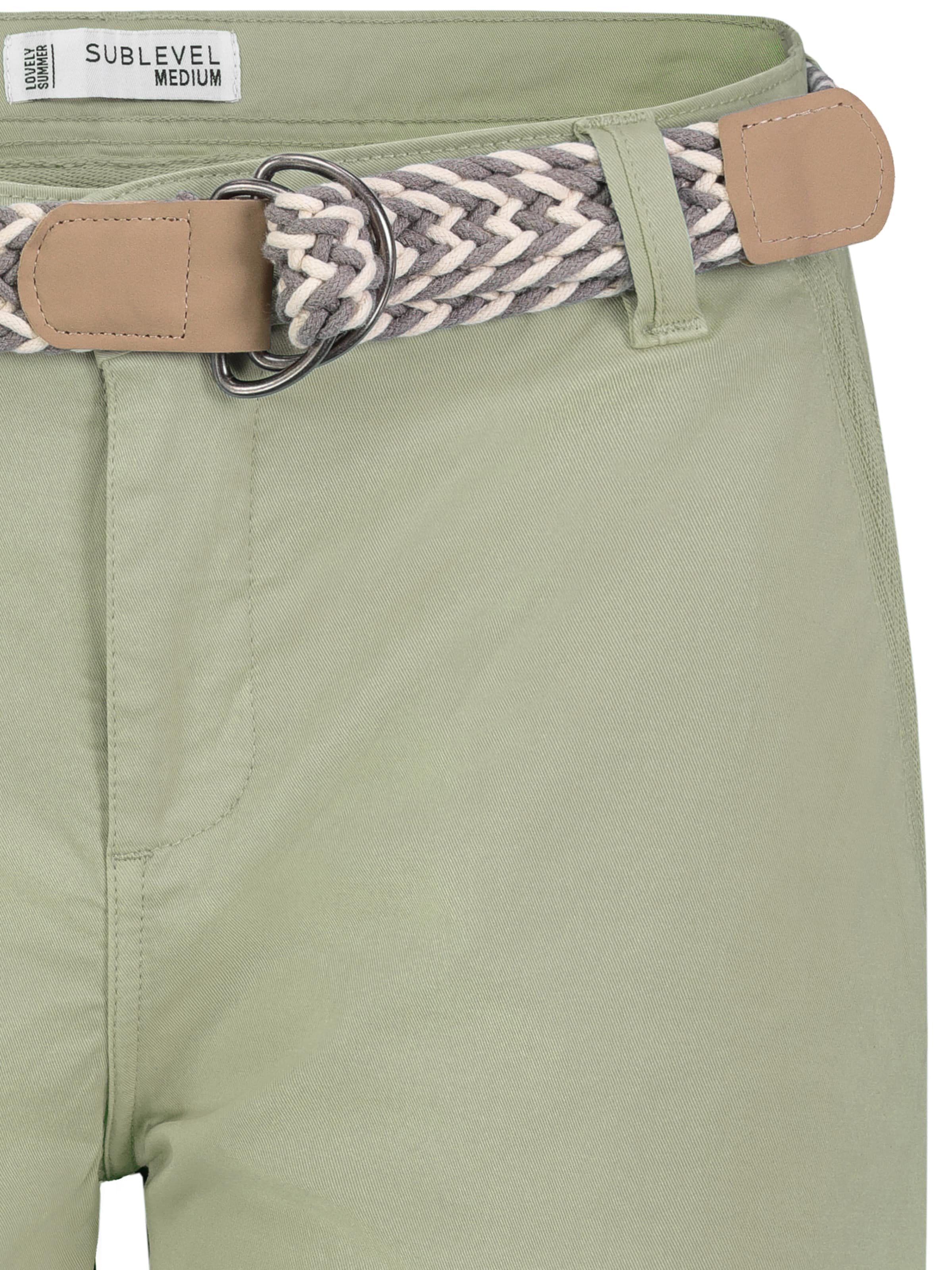 Sublevel Regular Chino trousers in Green