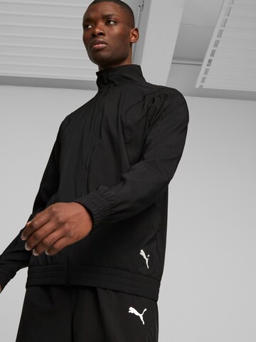 PUMA Sports jacket in Black: front