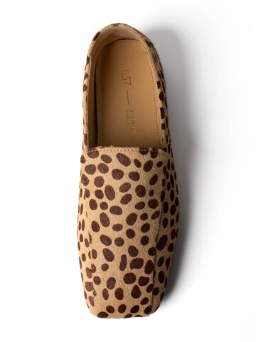 L37 HANDMADE SHOES Slip-ons 'JUST BEFORE THE SUNSET' in Brown