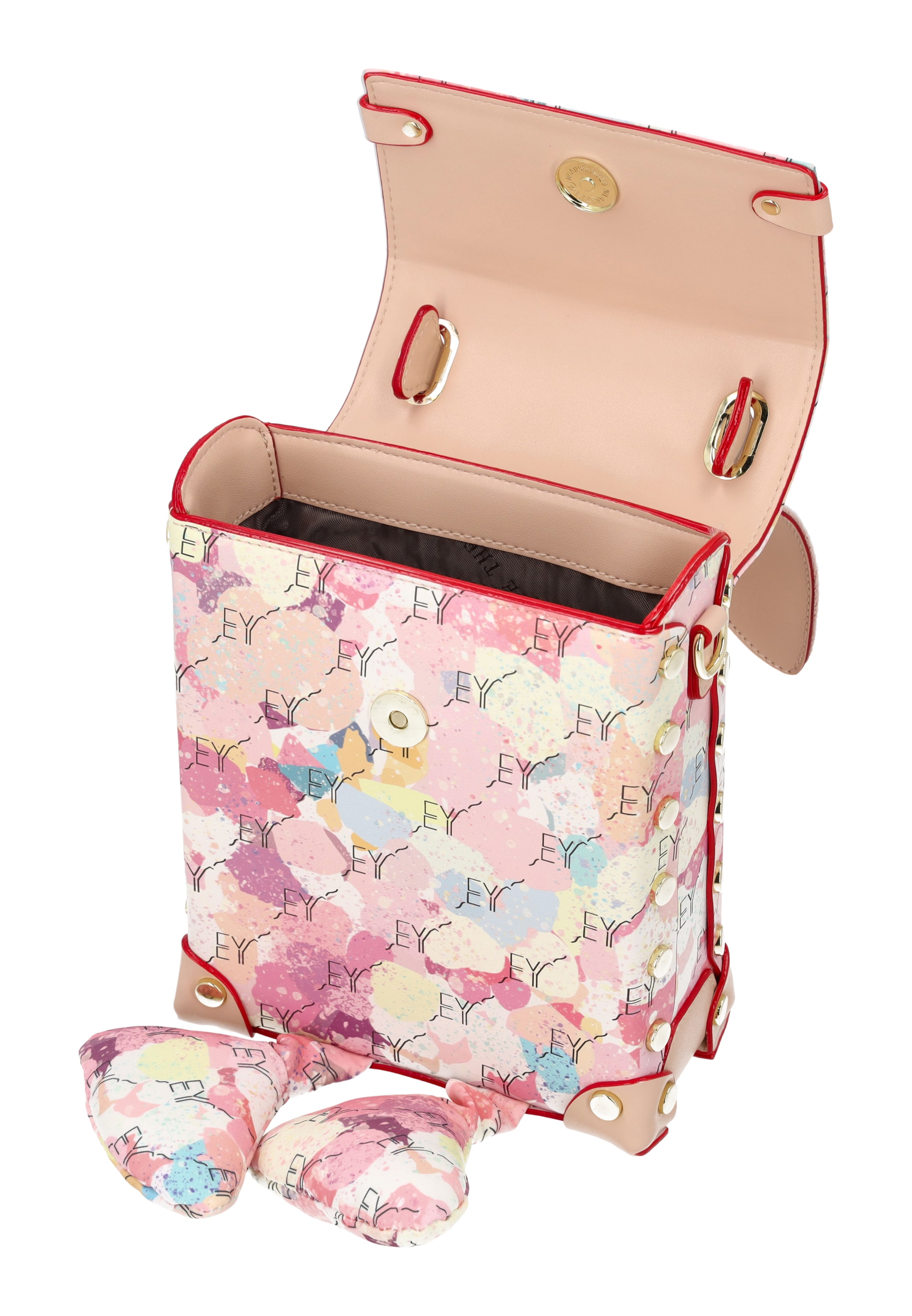 MYMO - Bolso de hombro 'Pop Eye Theme' en rosa