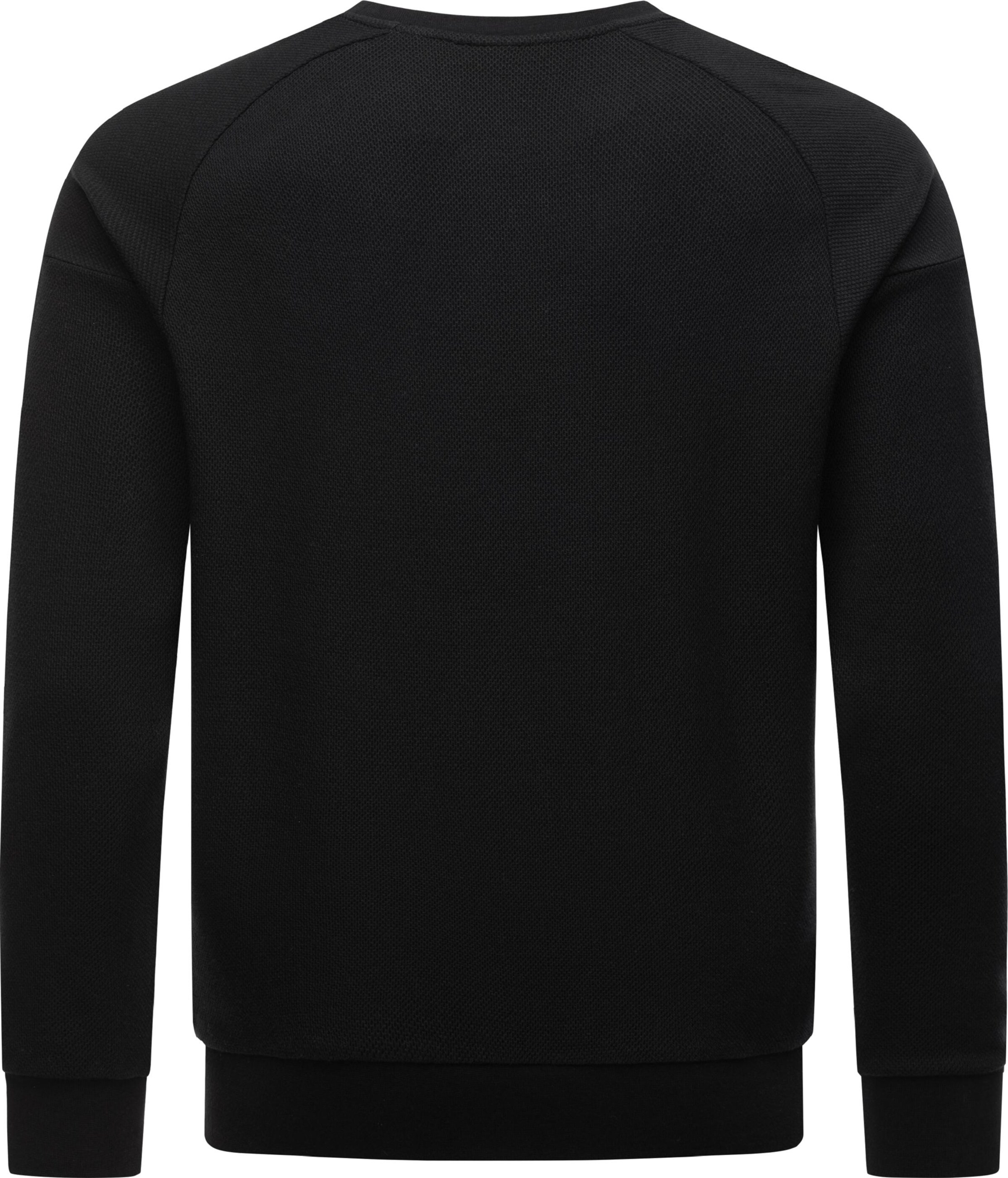 Ragwear Sweatshirt 'Doren' in Black
