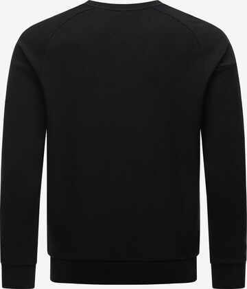 RagwearSweater majica 'Doren' - crna boja
