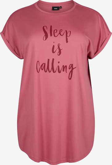 Camicia da notte 'Malis' Zizzi di colore rosé / bordeaux, Visualizzazione prodotti