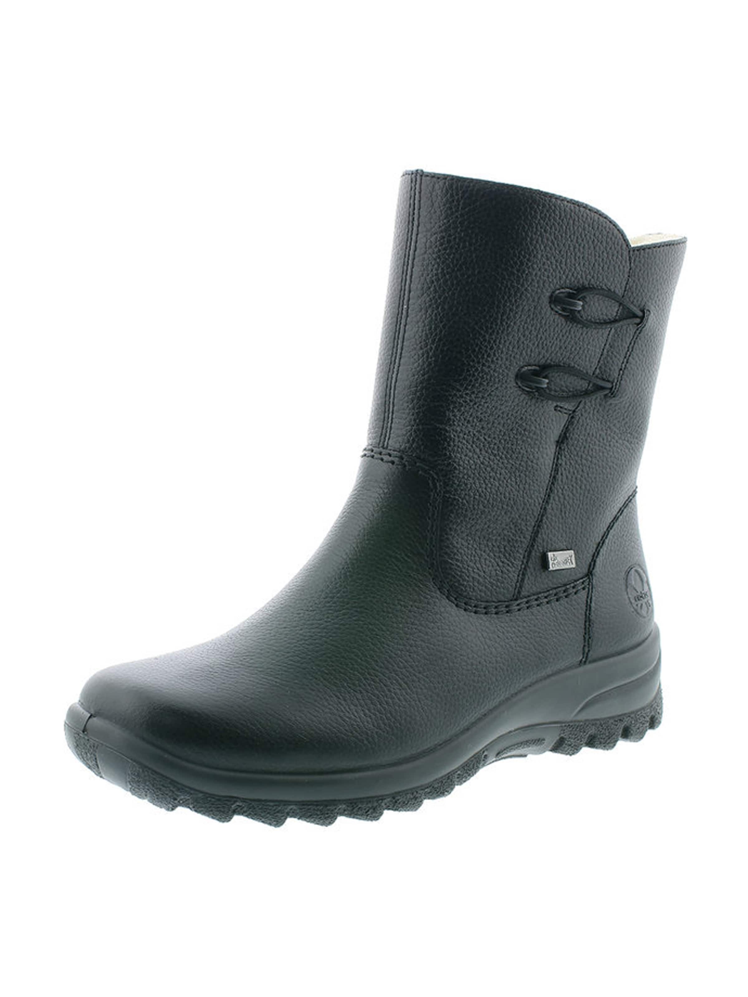 Stivaletto di Rieker in nero: frontale