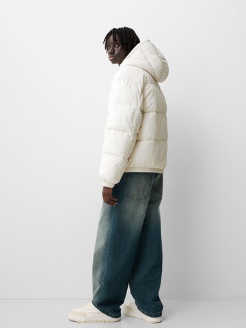 Bershka Jacke in Weiß