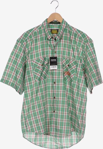 CAMEL ACTIVE Button Up Shirt in XXL in Green: front