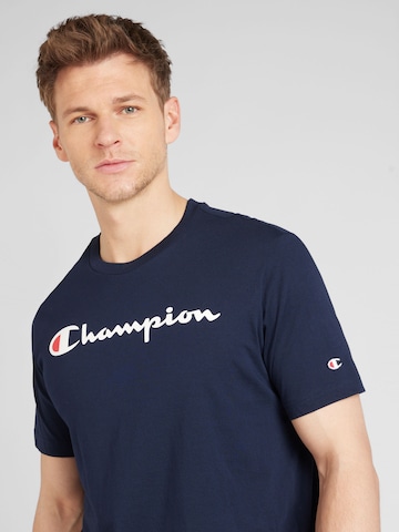 mėlyna Champion Authentic Athletic Apparel Marškinėliai