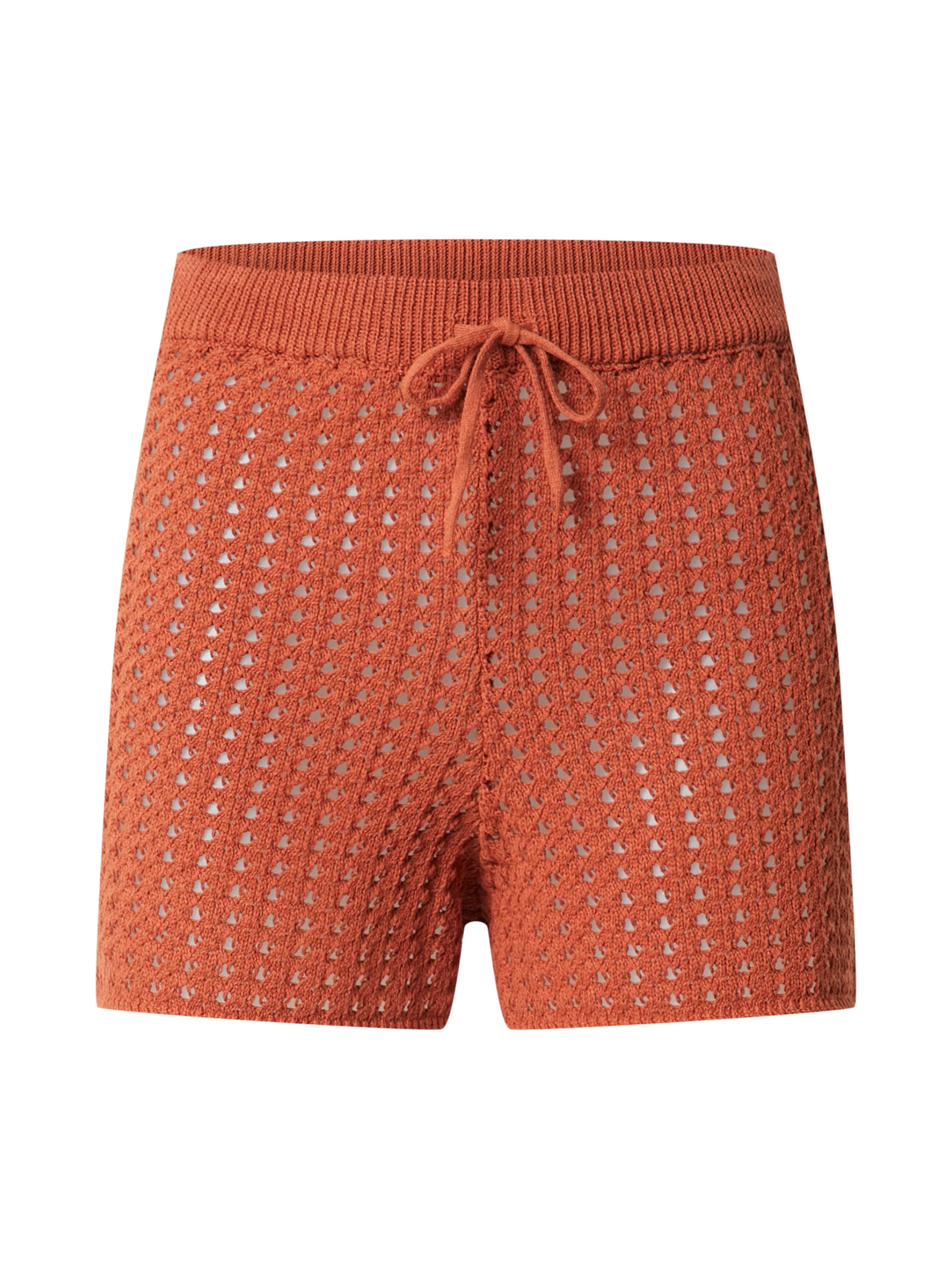 EDITED regular Bukser 'Anica' i brun: forside