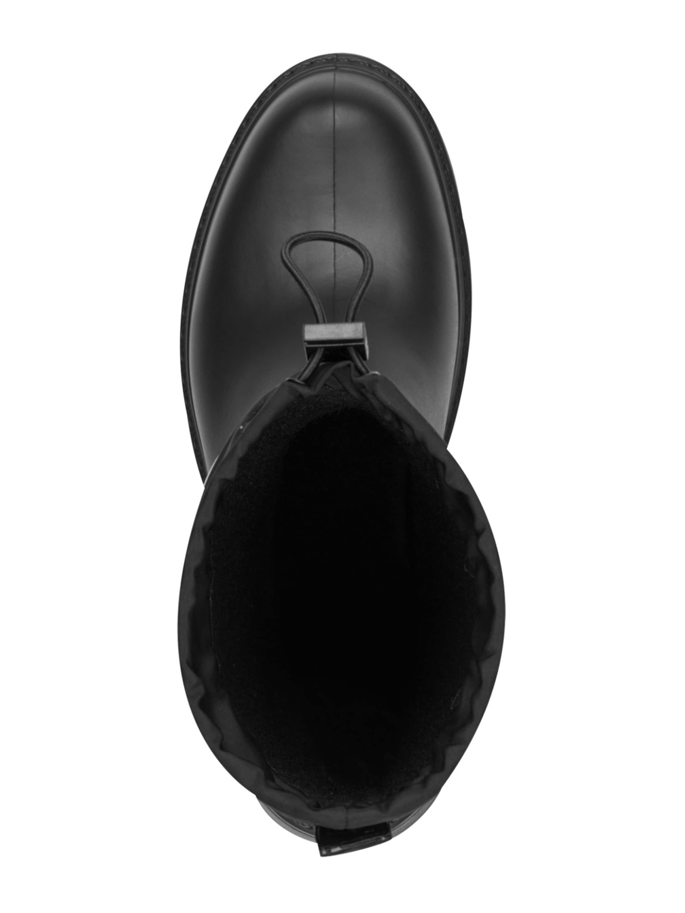 Bottes en caoutchouc Tamaris en noir