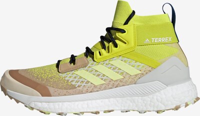 adidas Terrex Outdoorschuh 'TERREX Free Hiker' in hellbraun / gelb / hellgrau / schwarz / weiß, Produktansicht