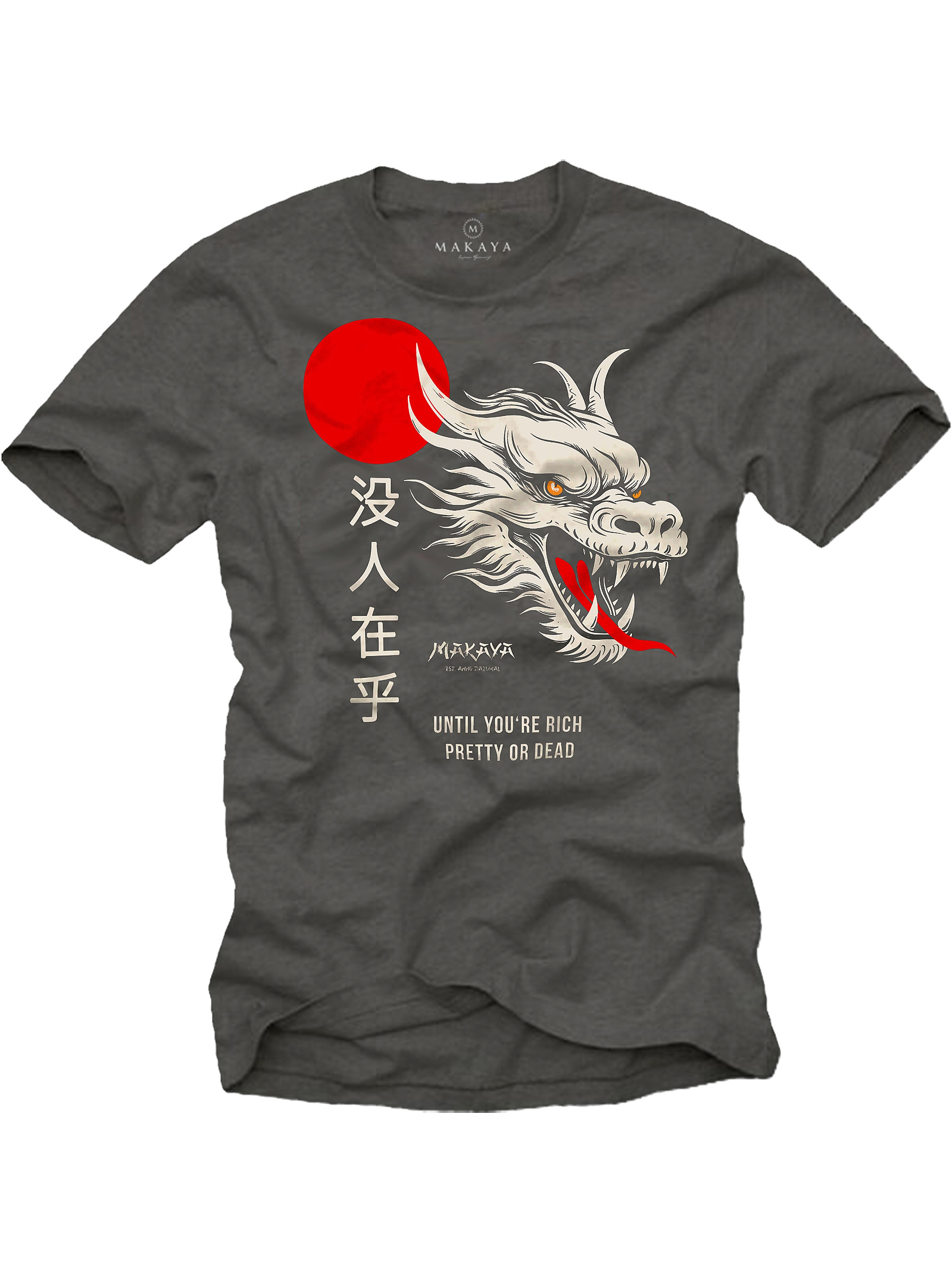 MAKAYA Shirt in Grey: front