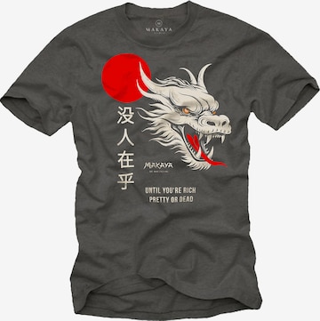 MAKAYA Shirt in Grey: front