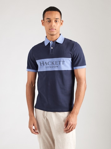 T-Shirt Hackett London en bleu : devant