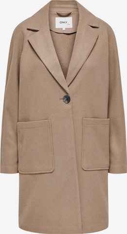 ONLY Between-Seasons Coat 'Victoria' in Brown: front