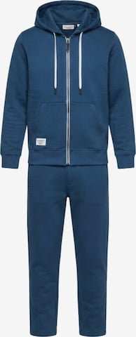 Survêtement Ombre en bleu : devant