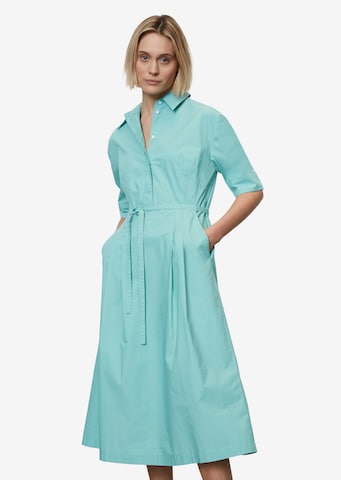 Robe-chemise Marc O'Polo en bleu : devant