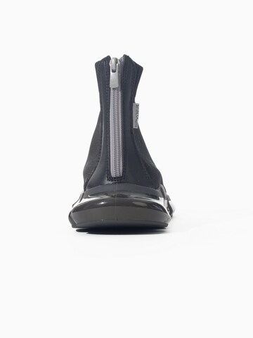 Spyder - Sapatilhas altas 'Neon' em preto