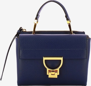 Coccinelle Schoudertas 'Arlettis Handbag Grained Leather' in Blauw: voorkant