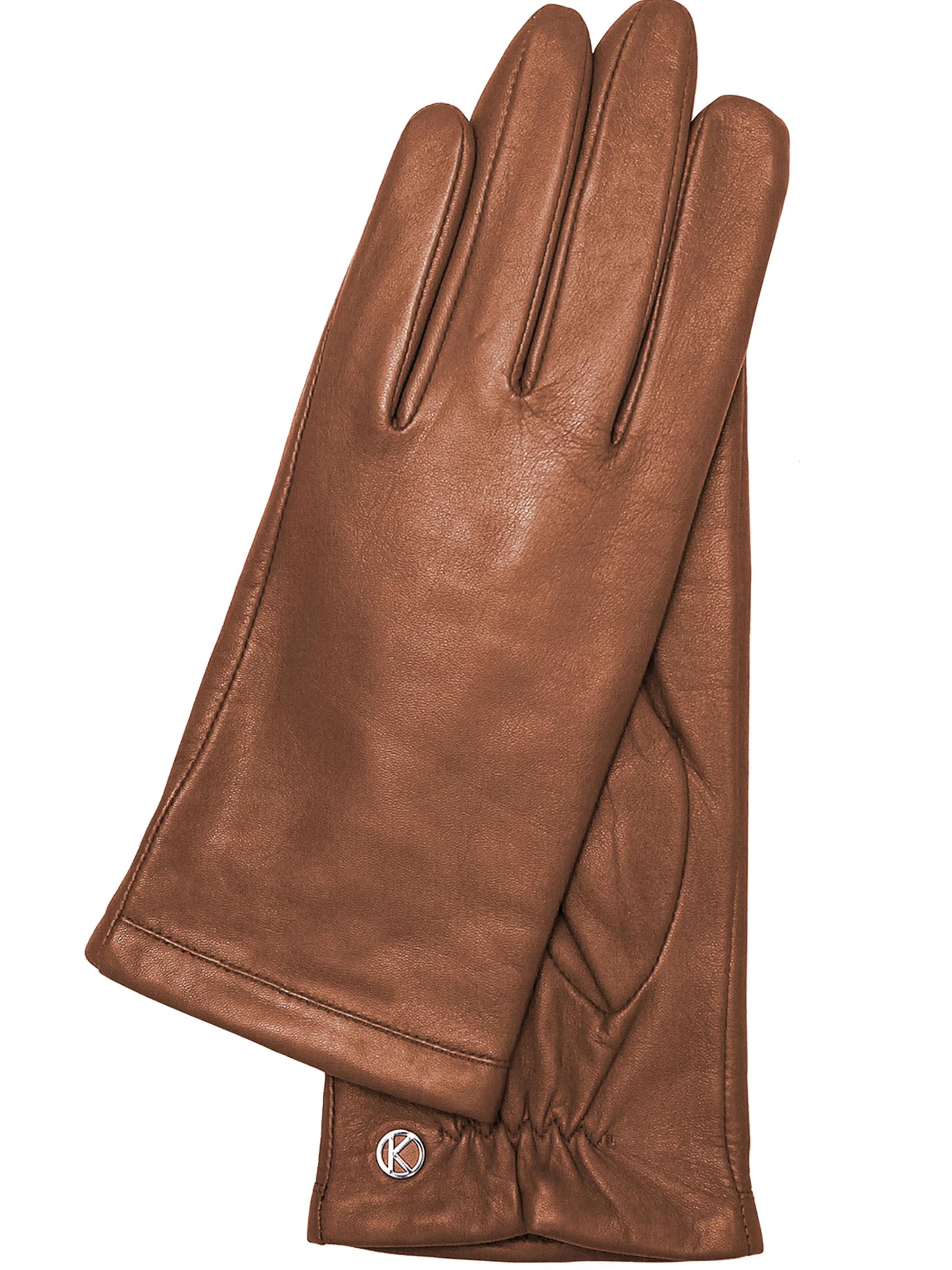 KESSLER Fingerhandschuhe‌‌‌‌ in Braun: Vorderseite