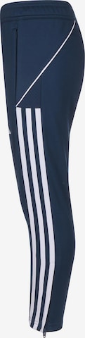 ADIDAS PERFORMANCE Slim fit Workout Pants 'Tiro 23 League' in Blue