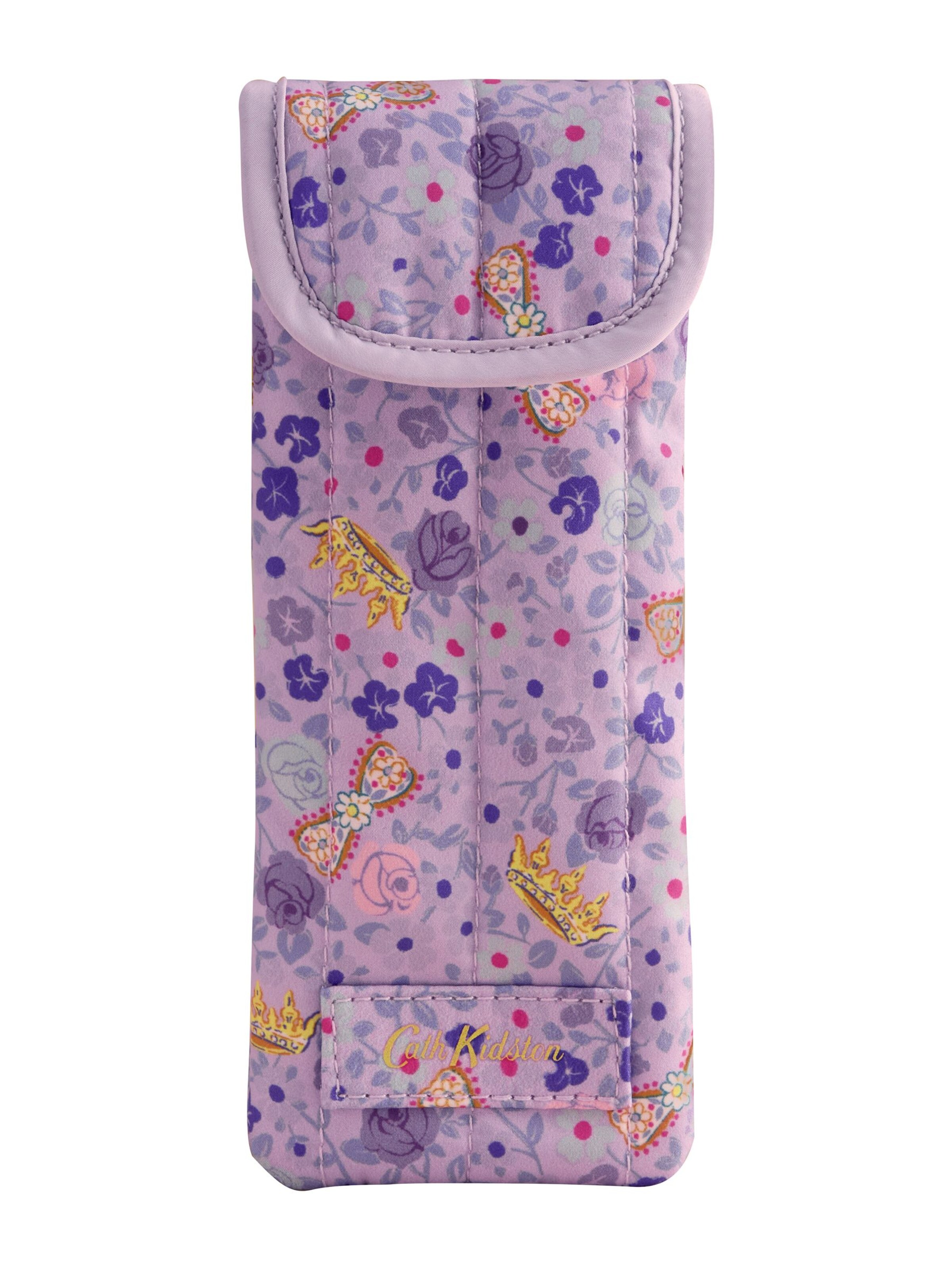 Cath Kidston Brillenetui in Lila: Vorderseite
