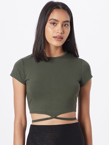 ABOUT YOU Shirt 'Elenia' in Groen: voorkant