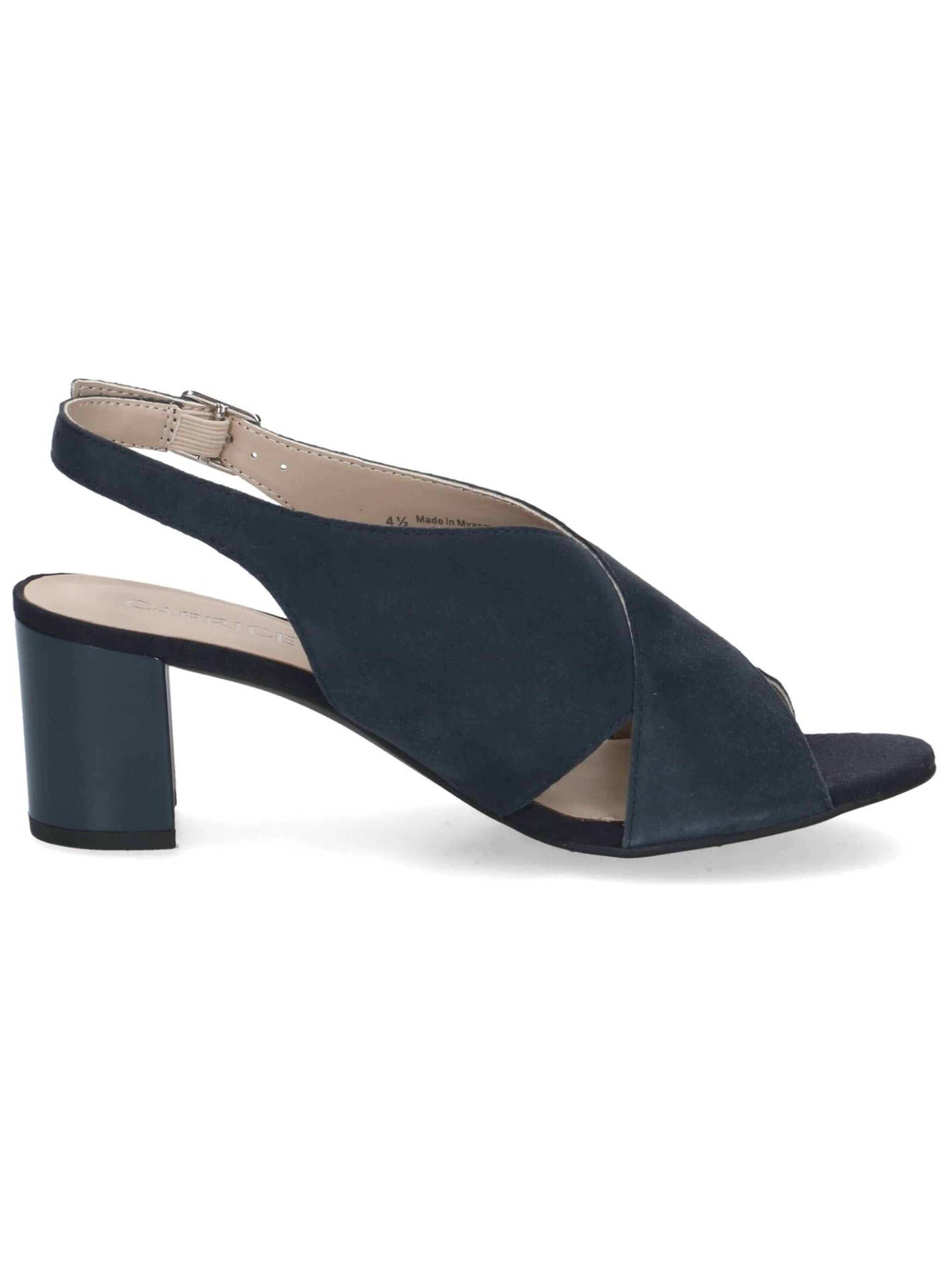 CAPRICE Strap sandal in Blue