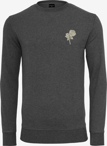 MT Men Sweatshirt 'Wasted Youth' in Grey: front