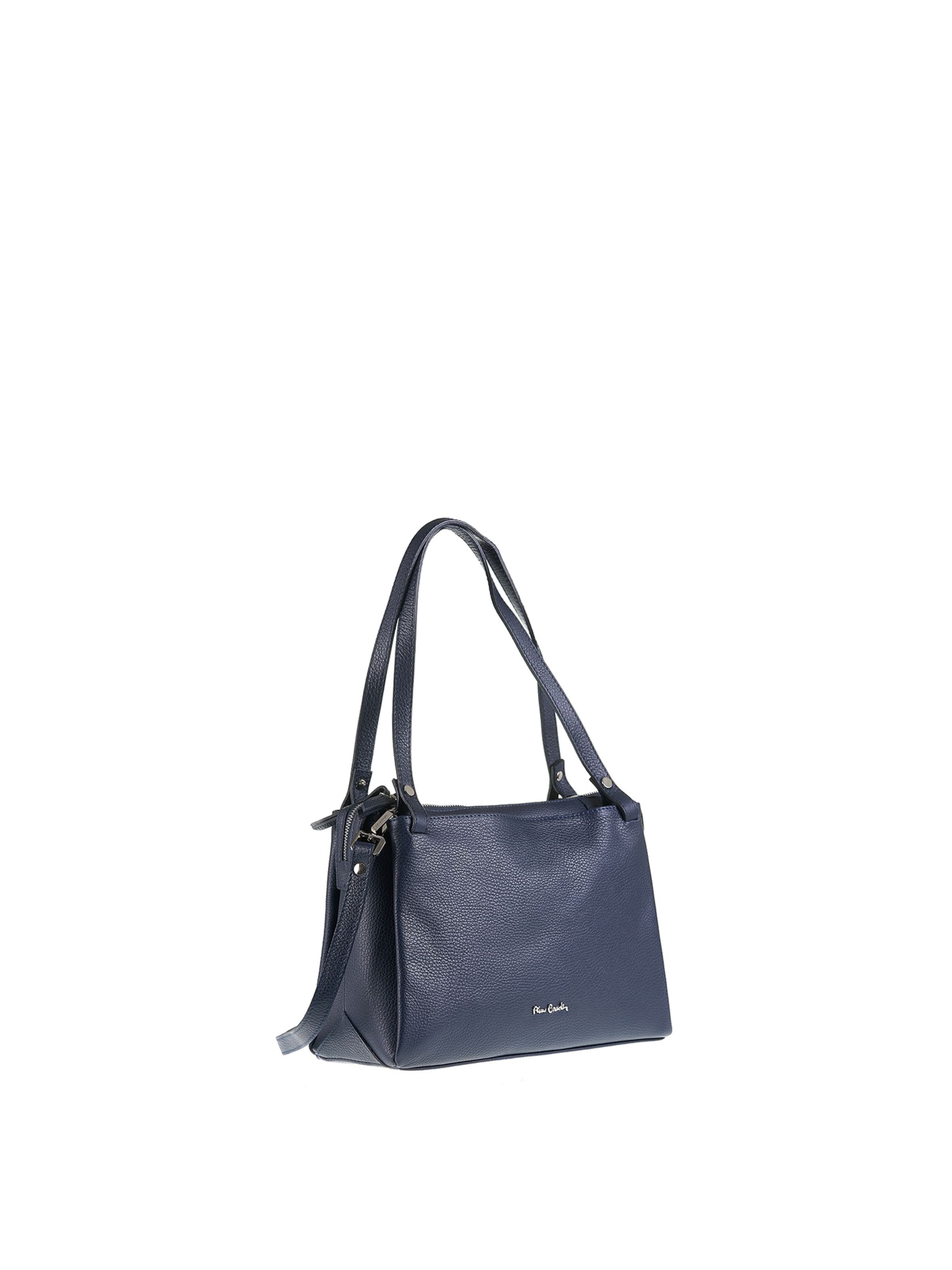 Sac à bandoulière PIERRE CARDIN en bleu : devant