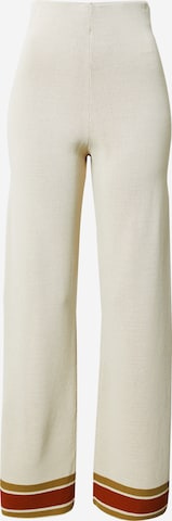 Guido Maria Kretschmer Women Regular Broek in Wit: voorkant