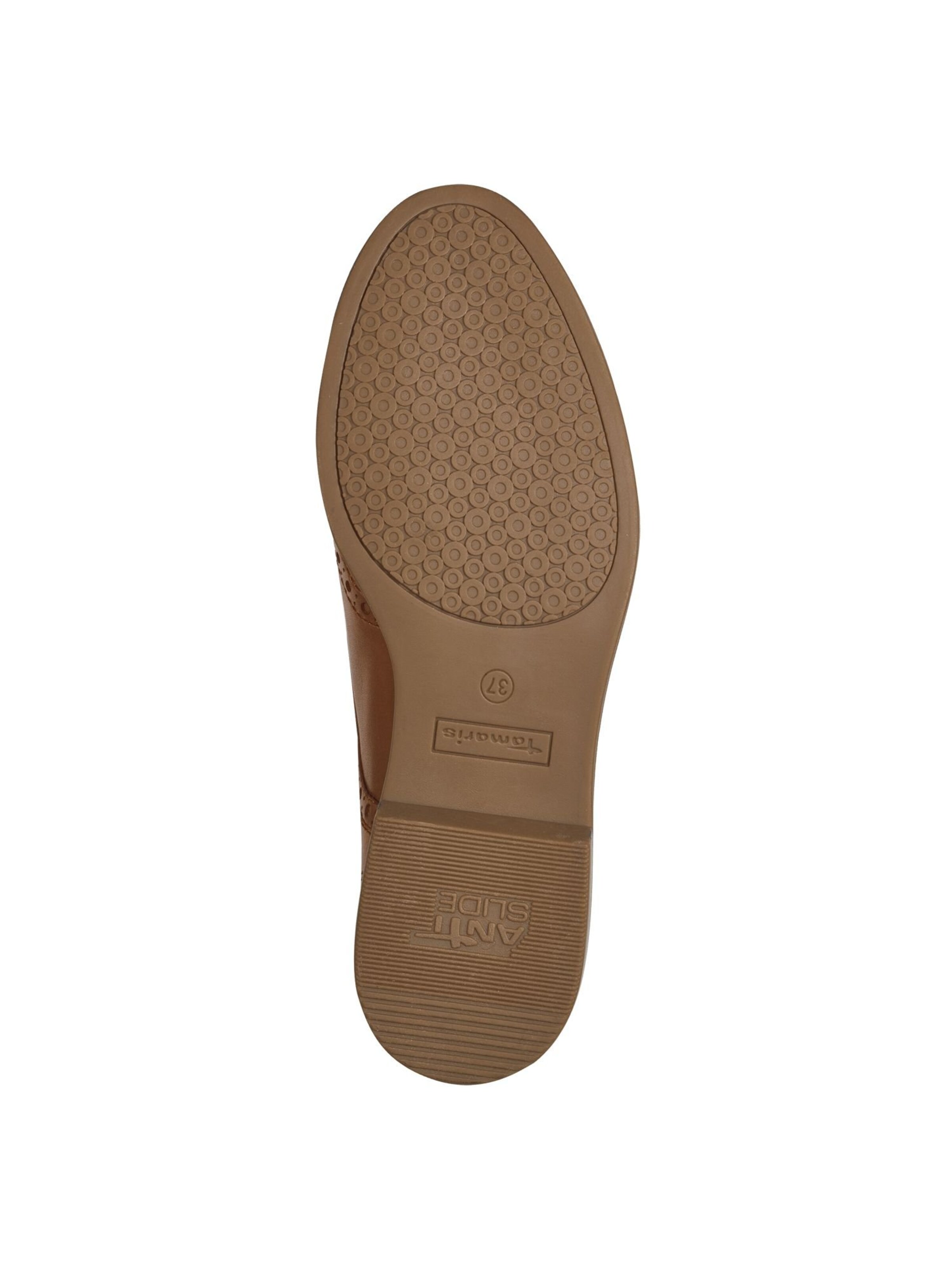 Tamaris Šněrovací boty – hnědá