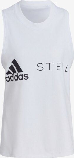 ADIDAS BY STELLA MCCARTNEY Haut de sport 'Logo' en noir / blanc, Vue avec produit