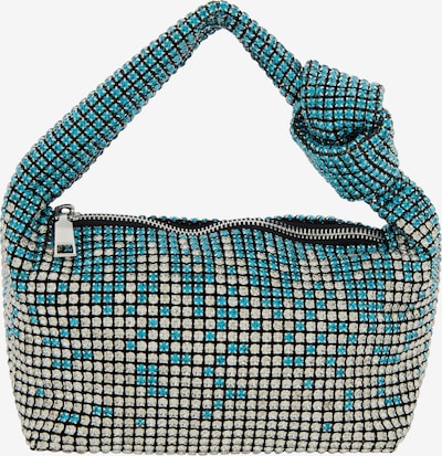 KRZY Käsilaukku 'Krzy' värissä turkoosi / hopea, Tuotenäkymä