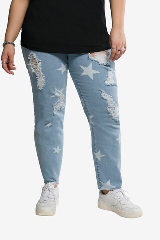 Studio Untold Regular Jeans in Blauw: voorkant