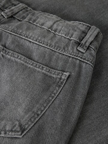 NAME IT Wide leg Jeans 'NKFROSE' in Grijs