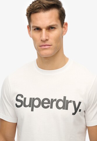 Superdry T-Shirt 'Core' in Weiß