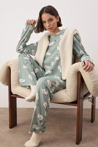 Trendyol - Pijama en verde