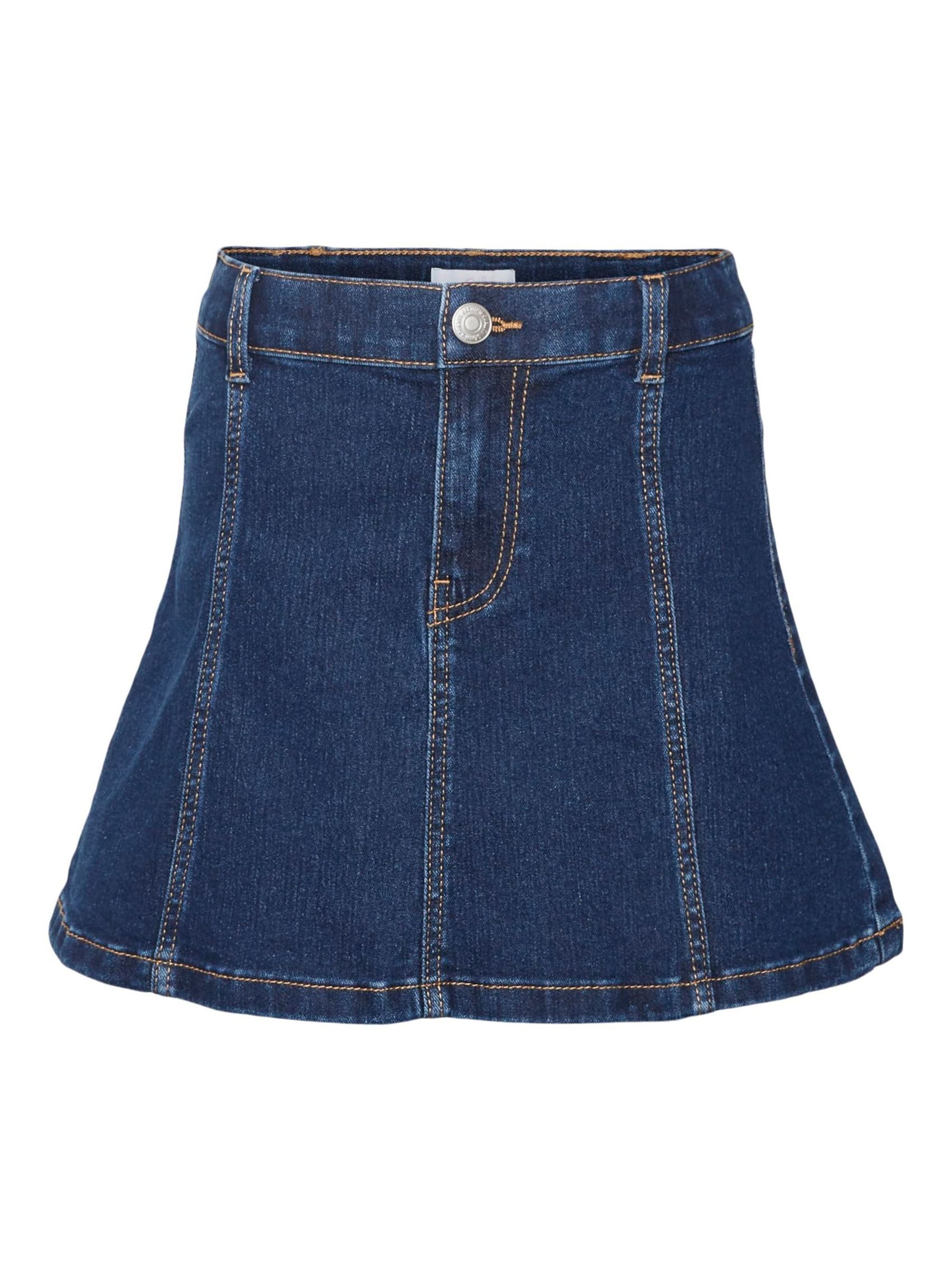 Vero Moda Girl - Falda 'VMTilde' en azul: frente