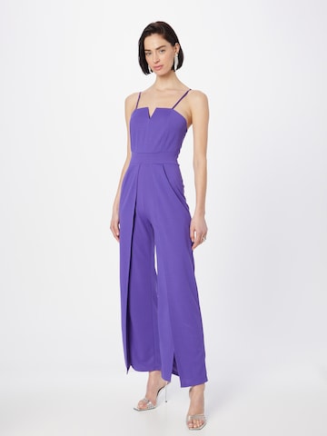 WAL G. Jumpsuit 'DANDY' in Purple: front