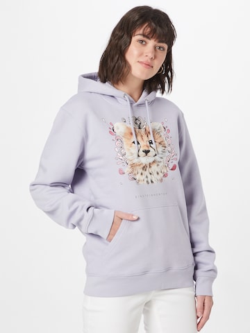 EINSTEIN & NEWTON Sweatshirt in Purple: front