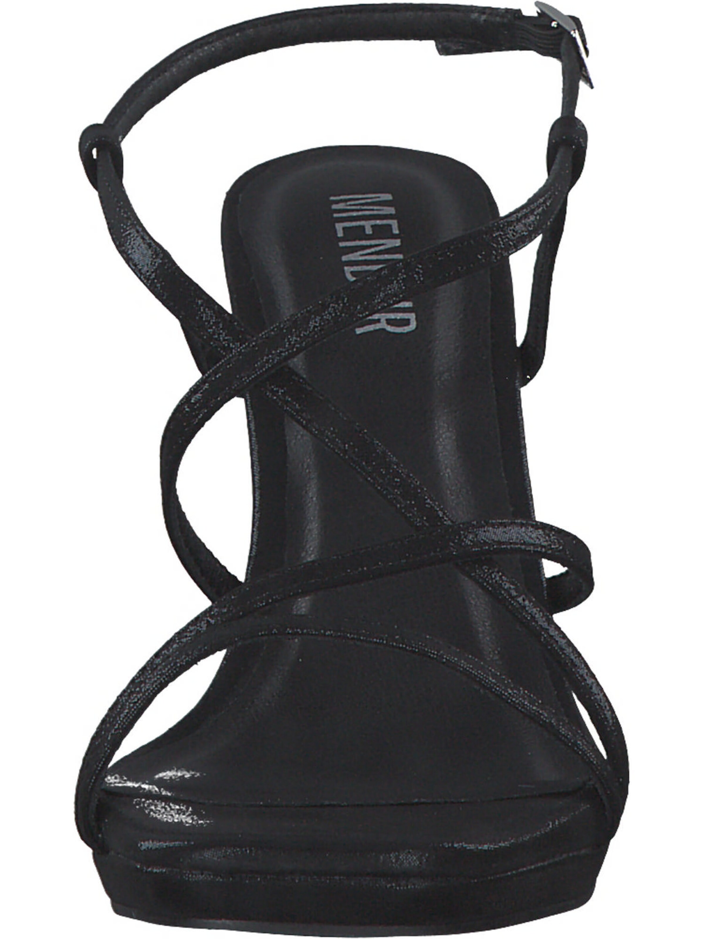 MENBUR Strap Sandals in Black