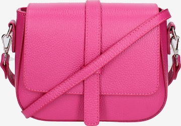Borsa a tracolla di Roberta Rossi in rosa: frontale